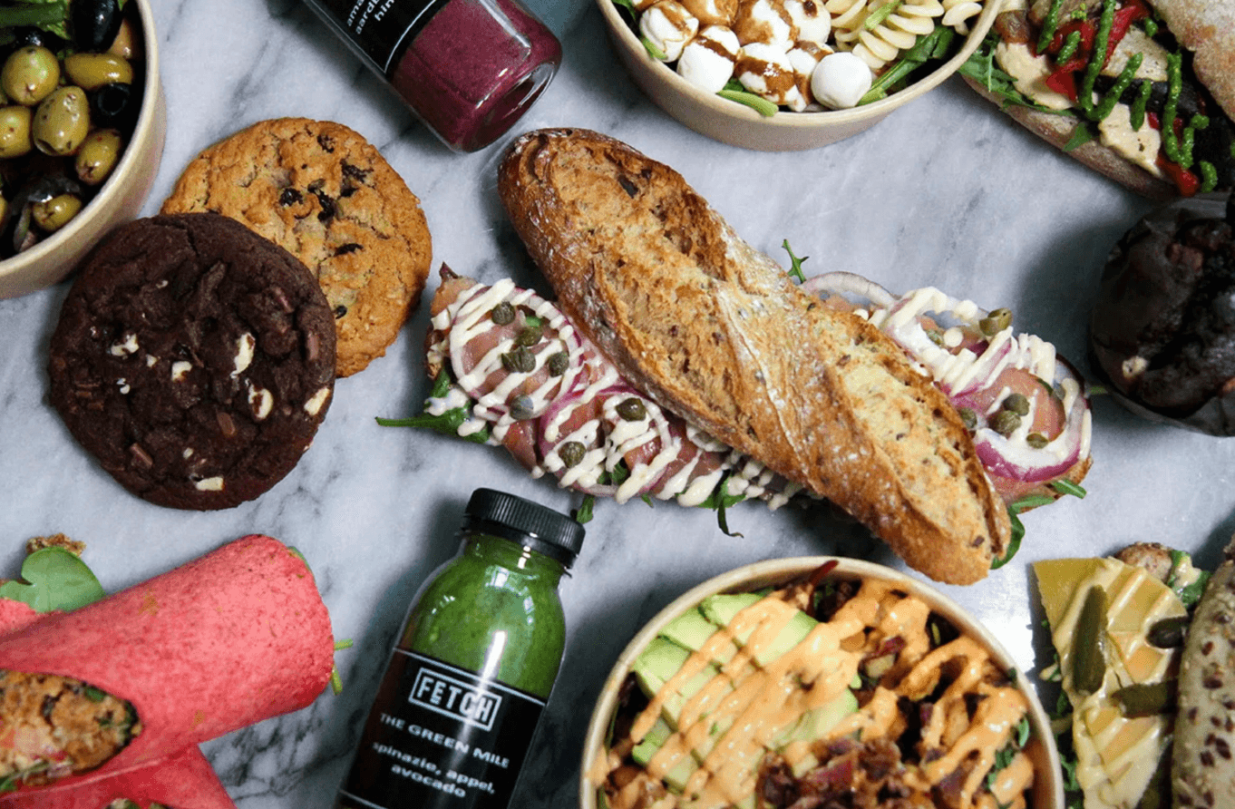 Verse lunch en smoothies